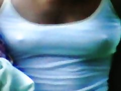 Pokies braless milf