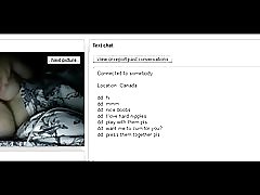 Kanadiż nipples iebes fuq chatroulette